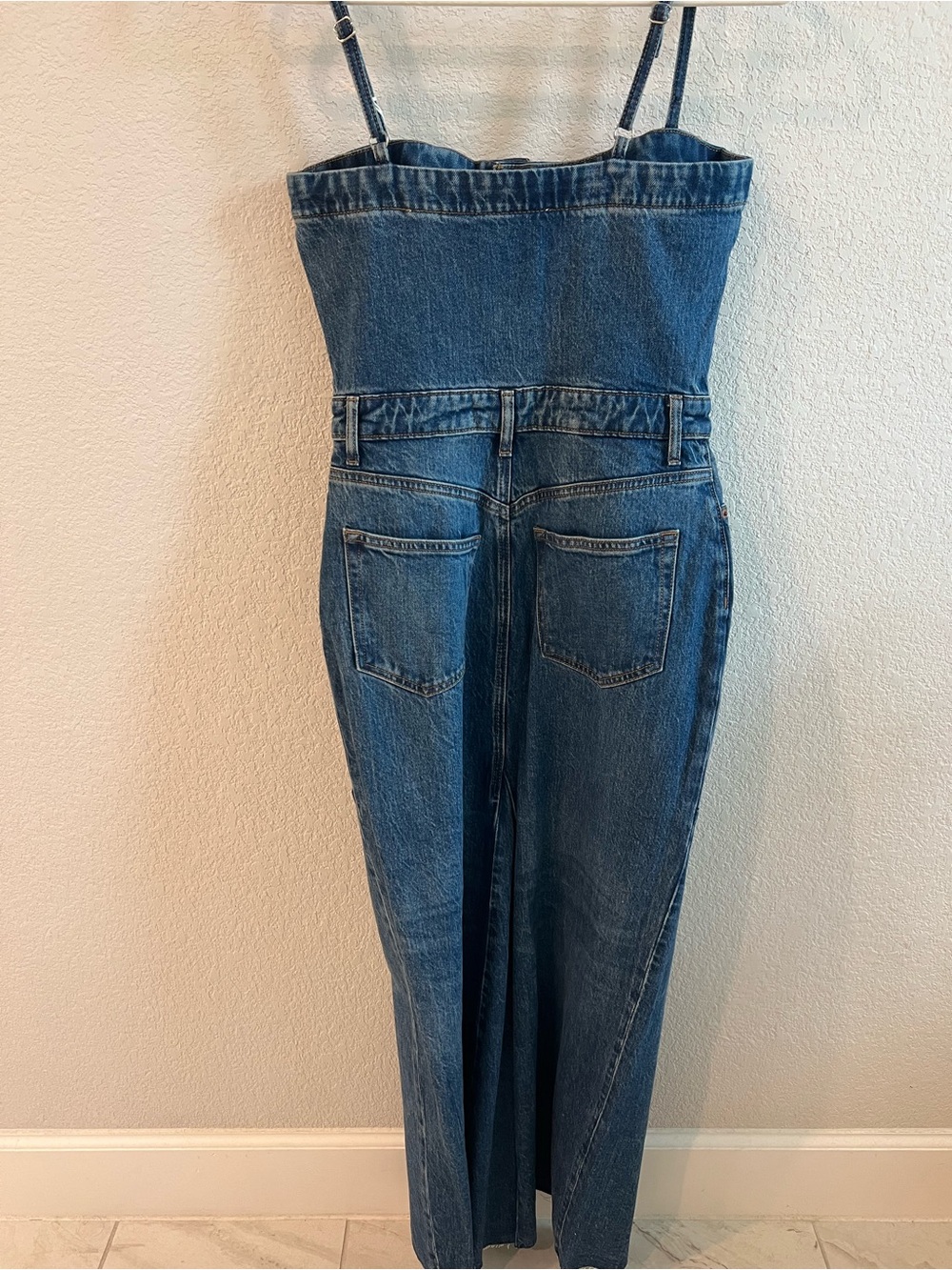 Reformation Denim Midi Dress - Picture 4 of 4